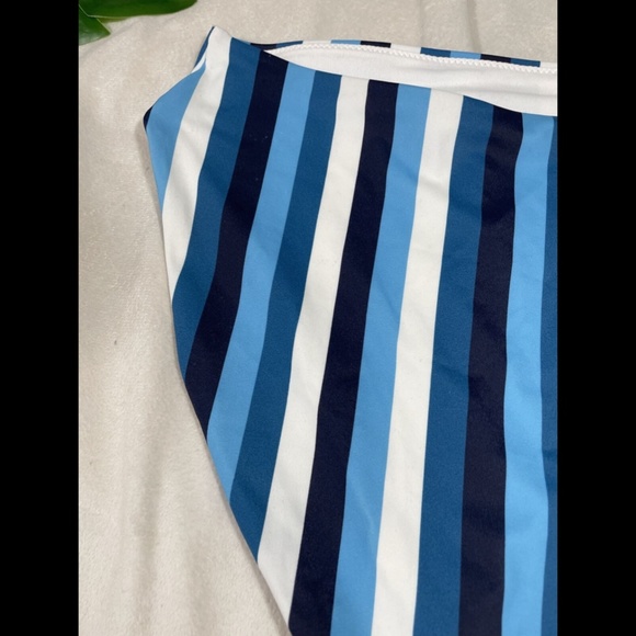 NEW Chelsea28 Easy Retro‎ High Waist Swim Bikini Bottoms Blue [ Small ] 4105 - Picture 10 of 11